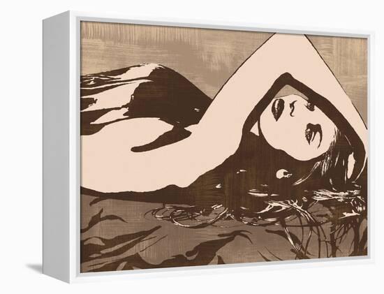 Her Pose-Andrew Cooper-Framed Stretched Canvas