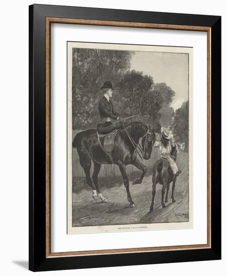 Her Protector-Richard Caton Woodville II-Framed Giclee Print