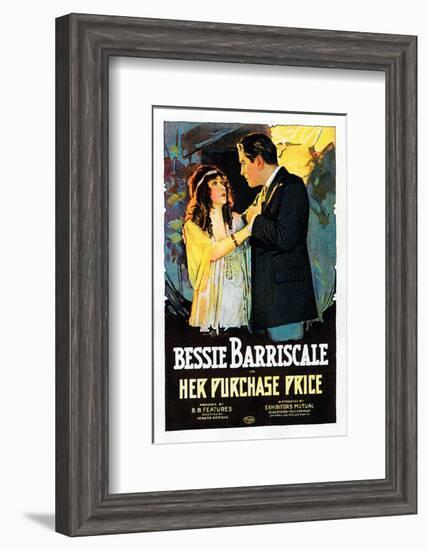 Her Purchase Price - 1919-null-Framed Giclee Print