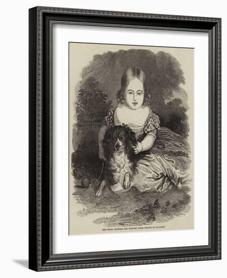 Her Royal Highness the Princess Alice-Charles Baugniet-Framed Giclee Print