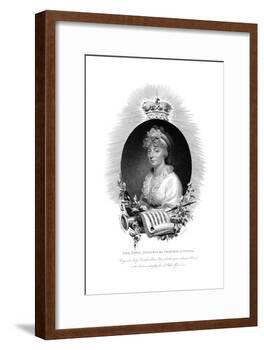 Her Royal Highness the Princess Augusta, Second Daughter of George Iii, 1806-Scriven-Framed Giclee Print