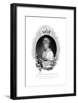 Her Royal Highness the Princess Augusta, Second Daughter of George Iii, 1806-Scriven-Framed Giclee Print