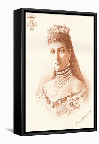 Her Royal Highness the Princess of Wales, 1884-Rudolf Blind-Framed Premier Image Canvas