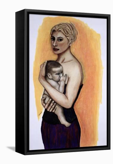 Her Son-Stevie Taylor-Framed Premier Image Canvas