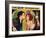 HER WEDDING NIGHT, l-r: Ralph Forbes, Clara Bow on lobbycard, 1930-null-Framed Art Print