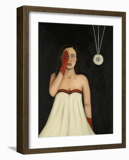 Her Wondering Eye 2-Leah Saulnier-Framed Giclee Print