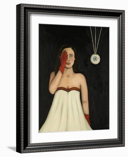 Her Wondering Eye 2-Leah Saulnier-Framed Giclee Print