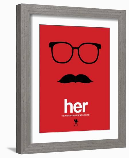 Her-David Brodsky-Framed Art Print