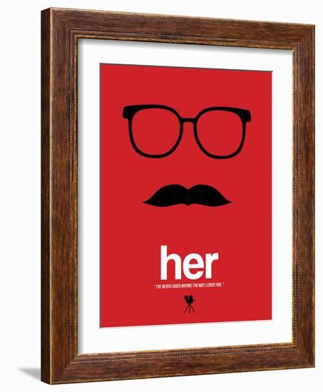 Her-David Brodsky-Framed Art Print