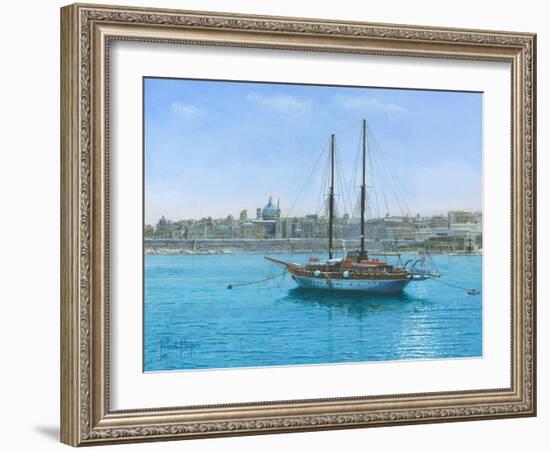 Hera Ii Valletta Malta-Richard Harpum-Framed Art Print