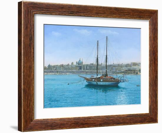 Hera Ii Valletta Malta-Richard Harpum-Framed Art Print