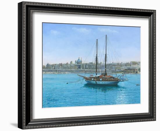 Hera Ii Valletta Malta-Richard Harpum-Framed Art Print