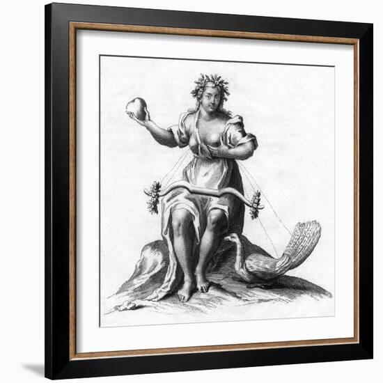 Hera, Juno-null-Framed Art Print