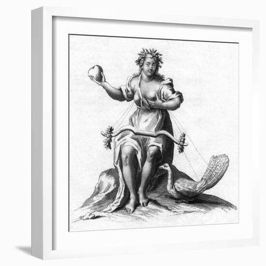 Hera, Juno-null-Framed Art Print