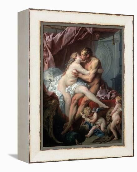 Heracles and Omphale, 18th Century-François Boucher-Framed Premier Image Canvas