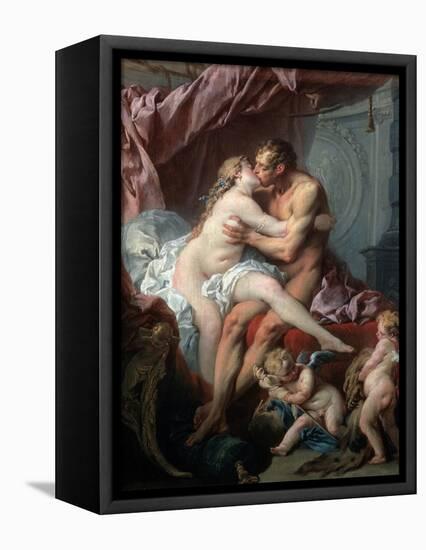 Heracles and Omphale, 18th Century-François Boucher-Framed Premier Image Canvas