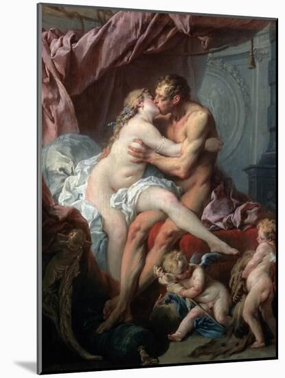 Heracles and Omphale, 18th Century-François Boucher-Mounted Giclee Print