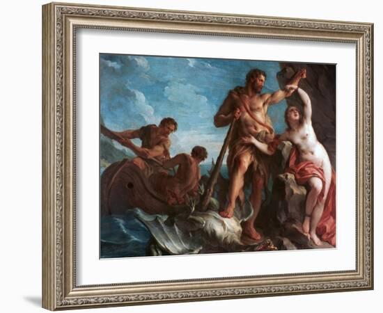 Heracles Delivering Hesione, C1708-1737-Francois Lemoyne-Framed Giclee Print