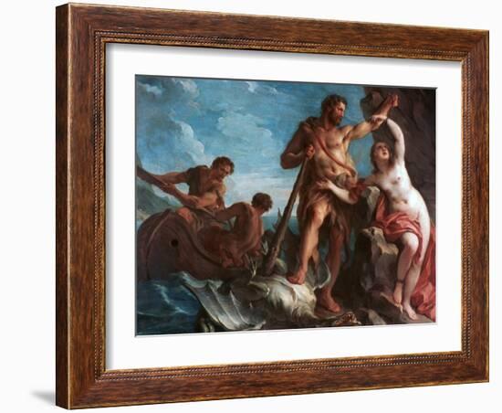 Heracles Delivering Hesione, C1708-1737-Francois Lemoyne-Framed Giclee Print