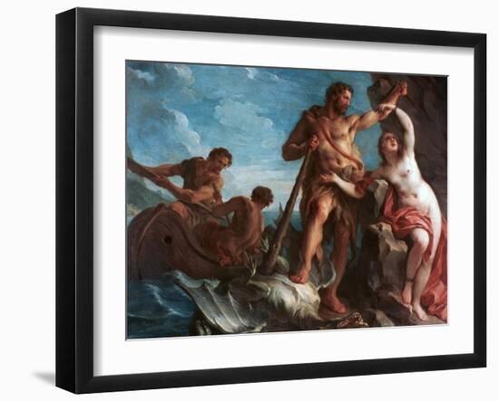 Heracles Delivering Hesione, C1708-1737-Francois Lemoyne-Framed Giclee Print