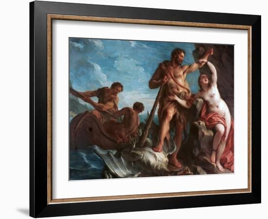 Heracles Delivering Hesione, C1708-1737-Francois Lemoyne-Framed Giclee Print