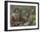 Heraclitus and Democritus from a Fresco Originally in the "Sala Dei Baroni" of Palazzo Panigarola-Donato Bramante-Framed Giclee Print