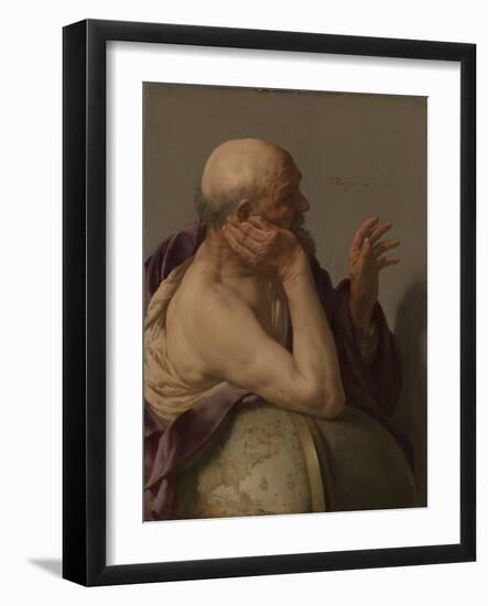 Heraclitus-Hendrick Ter Brugghen-Framed Art Print