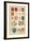 Heraldic Arms: Tenne and Sanguine-Hugh Clark-Framed Art Print