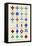 Heraldic Crosses-Hugh Clark-Framed Stretched Canvas