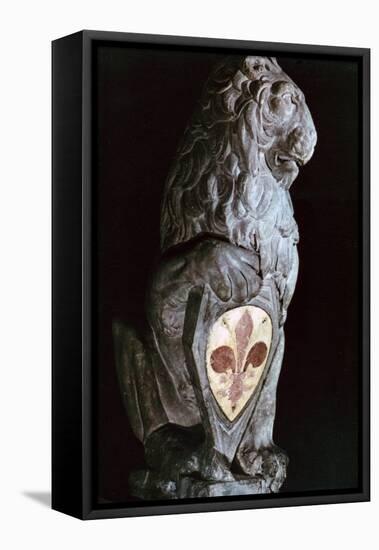 Heraldic Lion, 1420-Donatello-Framed Premier Image Canvas