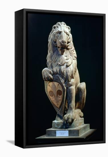 Heraldic Lion, 1420-Donatello-Framed Premier Image Canvas