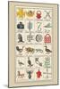 Heraldic Symbols: Seraph and Cherub-Hugh Clark-Mounted Art Print