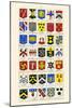 Heraldry - Blazonry-Hugh Clark-Mounted Art Print