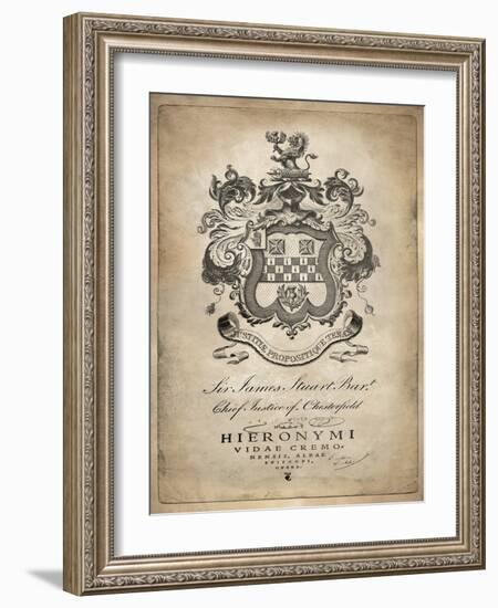 Heraldry I-Oliver Jeffries-Framed Art Print