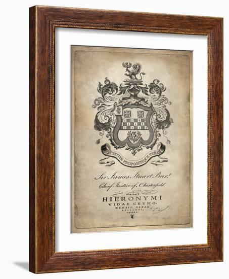 Heraldry I-Oliver Jeffries-Framed Art Print
