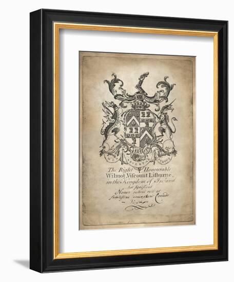 Heraldry II-Oliver Jeffries-Framed Art Print