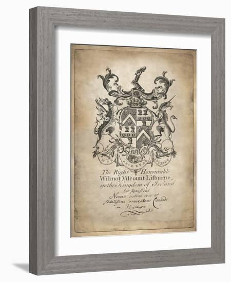 Heraldry II-Oliver Jeffries-Framed Art Print