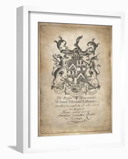 Heraldry II-Oliver Jeffries-Framed Art Print