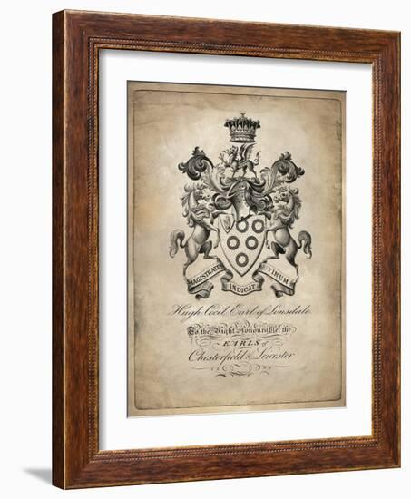 Heraldry III-Oliver Jeffries-Framed Art Print