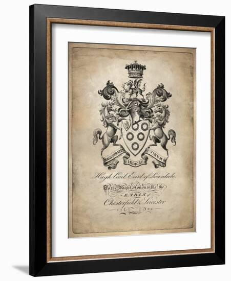 Heraldry III-Oliver Jeffries-Framed Art Print
