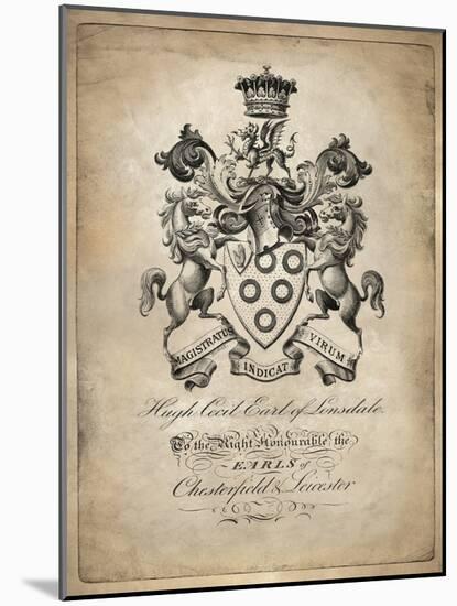 Heraldry III-Oliver Jeffries-Mounted Art Print