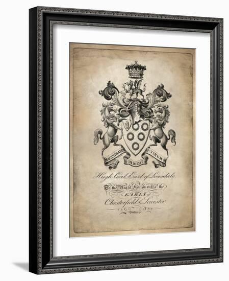 Heraldry III-Oliver Jeffries-Framed Art Print