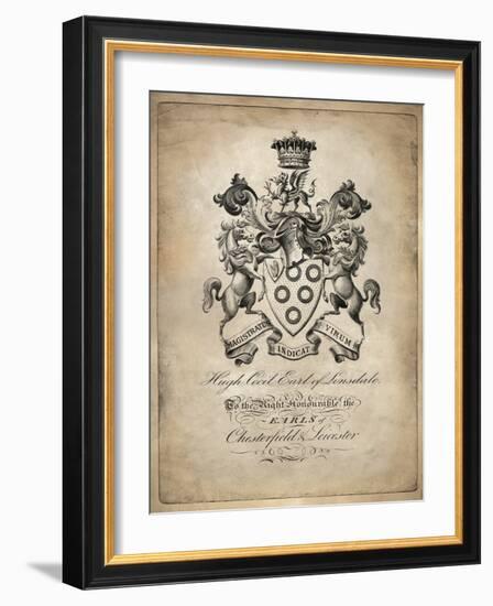 Heraldry III-Oliver Jeffries-Framed Art Print