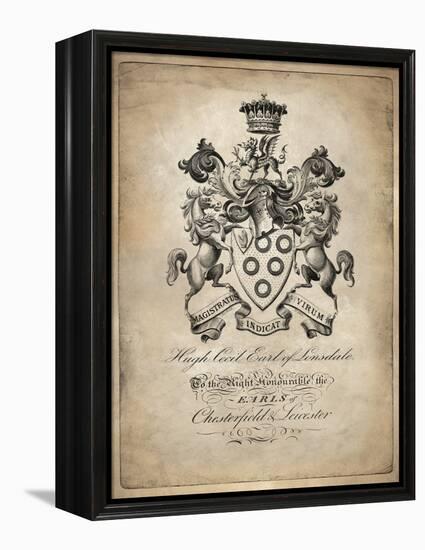 Heraldry III-Oliver Jeffries-Framed Stretched Canvas