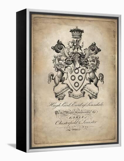 Heraldry III-Oliver Jeffries-Framed Stretched Canvas