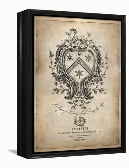 Heraldry IV-Oliver Jeffries-Framed Stretched Canvas