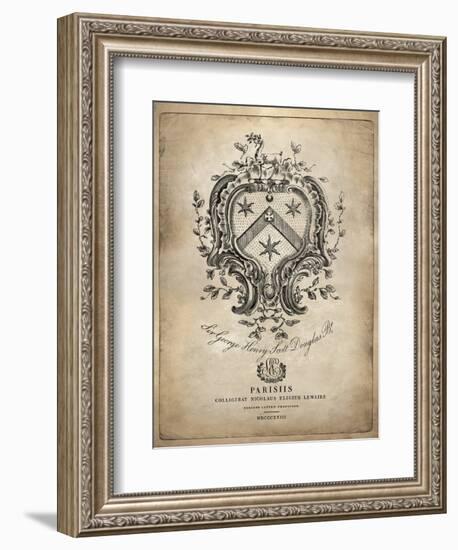 Heraldry IV-Oliver Jeffries-Framed Art Print