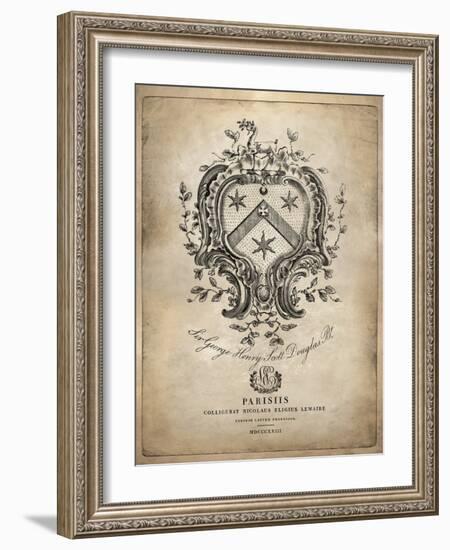 Heraldry IV-Oliver Jeffries-Framed Art Print