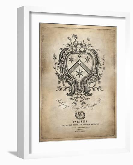 Heraldry IV-Oliver Jeffries-Framed Art Print