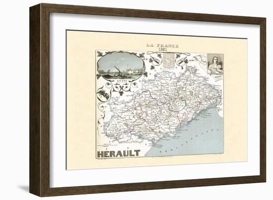 Herault-Alexandre Vuillemin-Framed Art Print